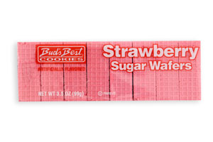 Strawberry Sugar Wafers (3.5oz)